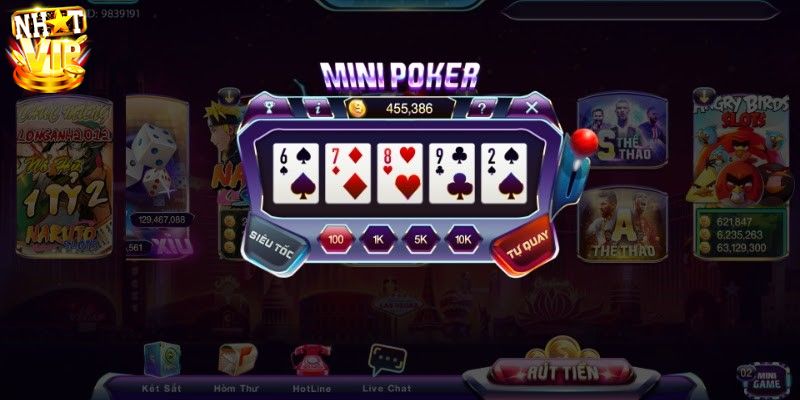 Giới thiệu vài nét về game bài Mini Poker